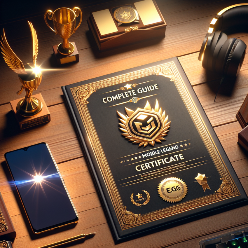 Panduan Lengkap Mendapatkan Sertifikat Mobile Legend untuk Pemain Profesional
