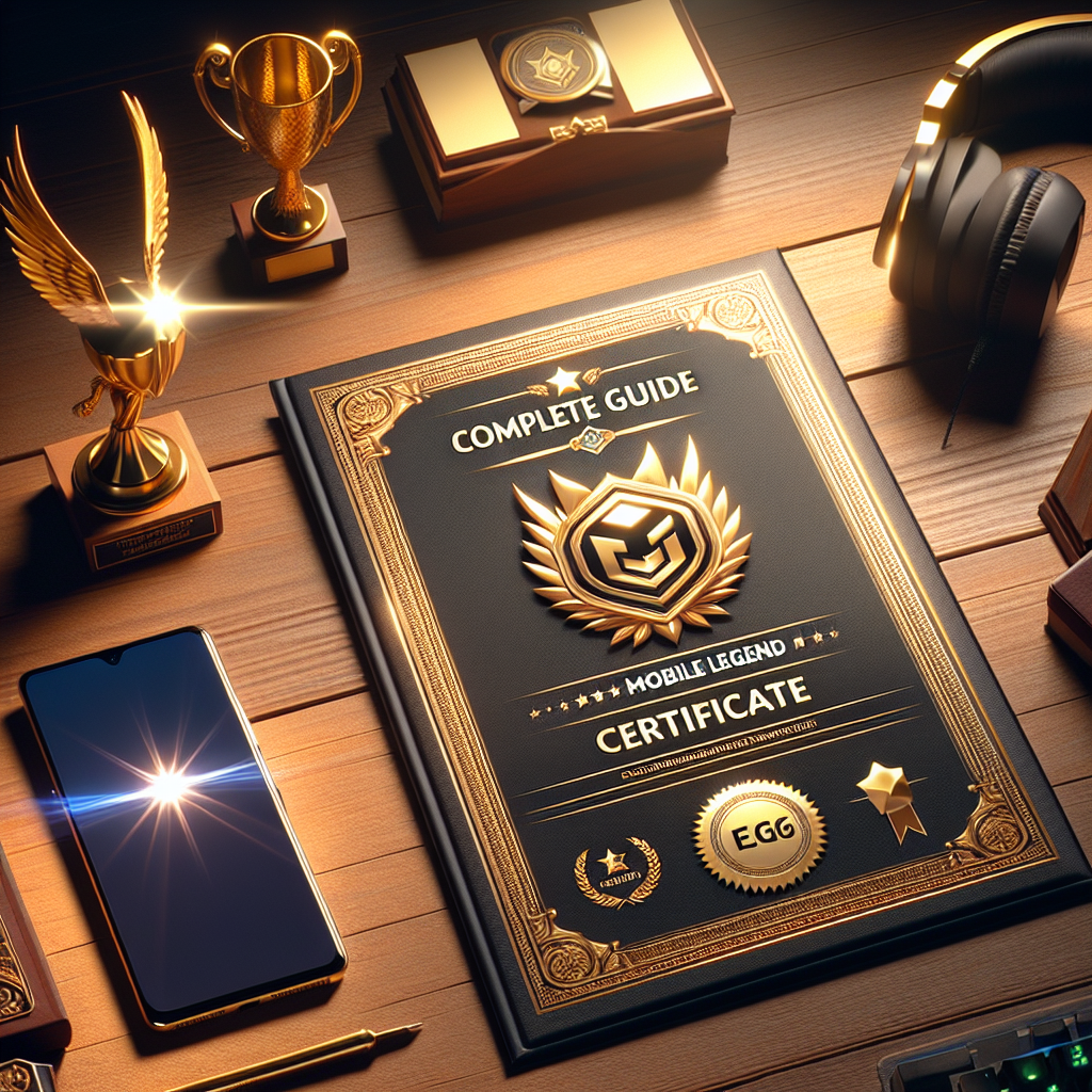 Panduan Lengkap Mendapatkan Sertifikat Mobile Legend untuk Pemain Profesional